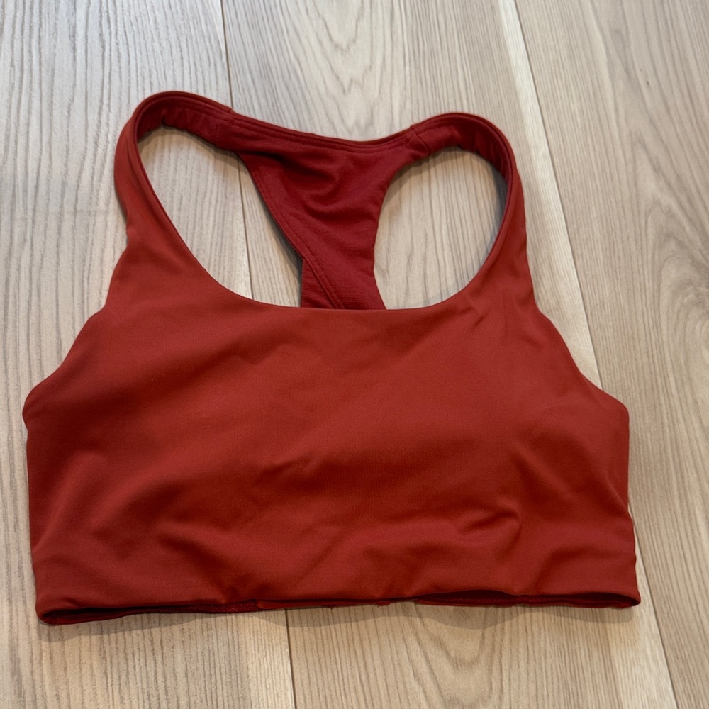 Lululemon Athletica Rust Sports Bra